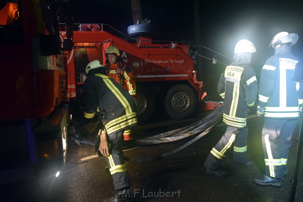 Container LKW umgestuerzt Koeln Brueck Bruecker- Dellbruecker Mauspfad P236.JPG - Miklos Laubert